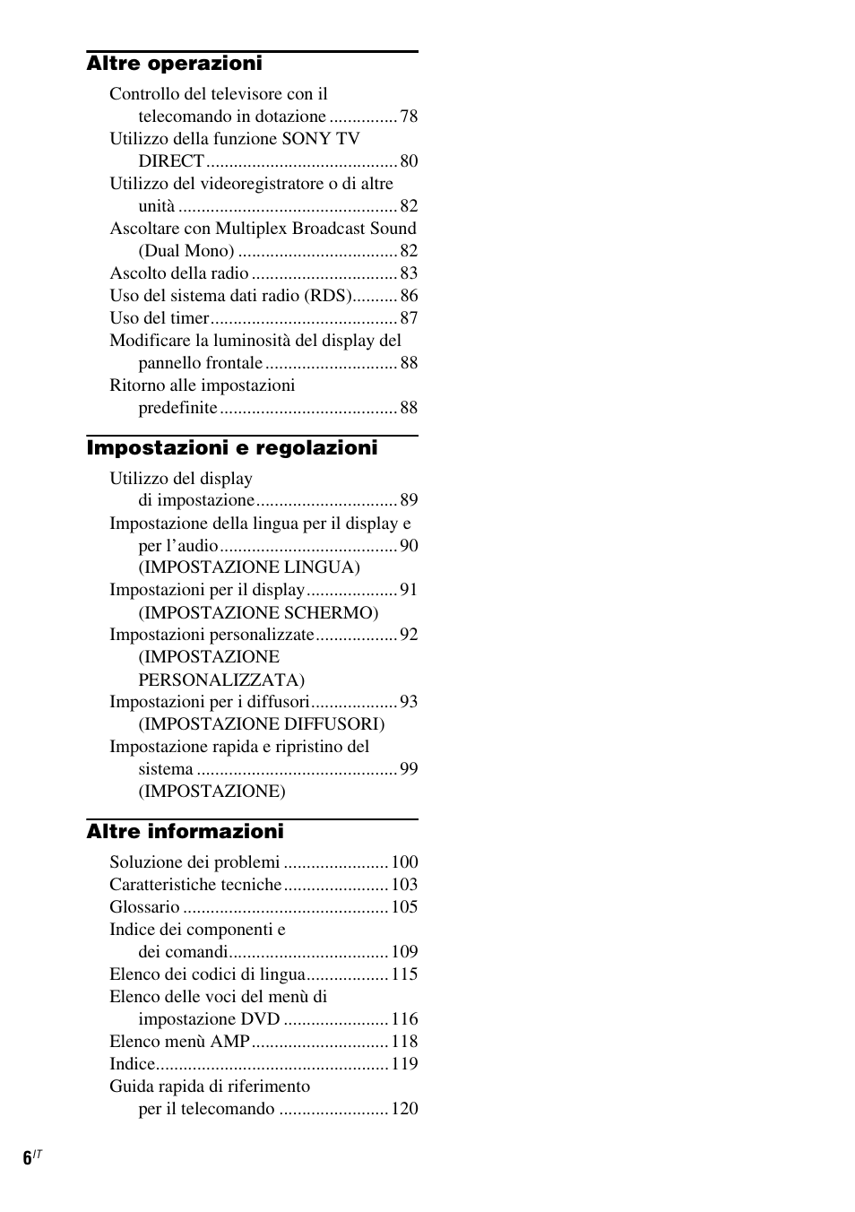 Sony DAV-LF1 User Manual | Page 126 / 488