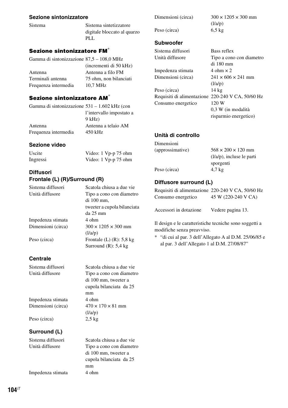 Sony DAV-LF1 User Manual | Page 224 / 488