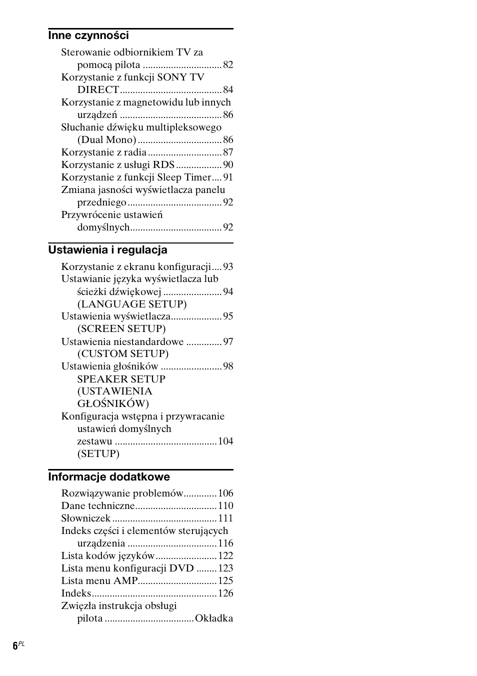Sony DAV-LF1 User Manual | Page 364 / 488