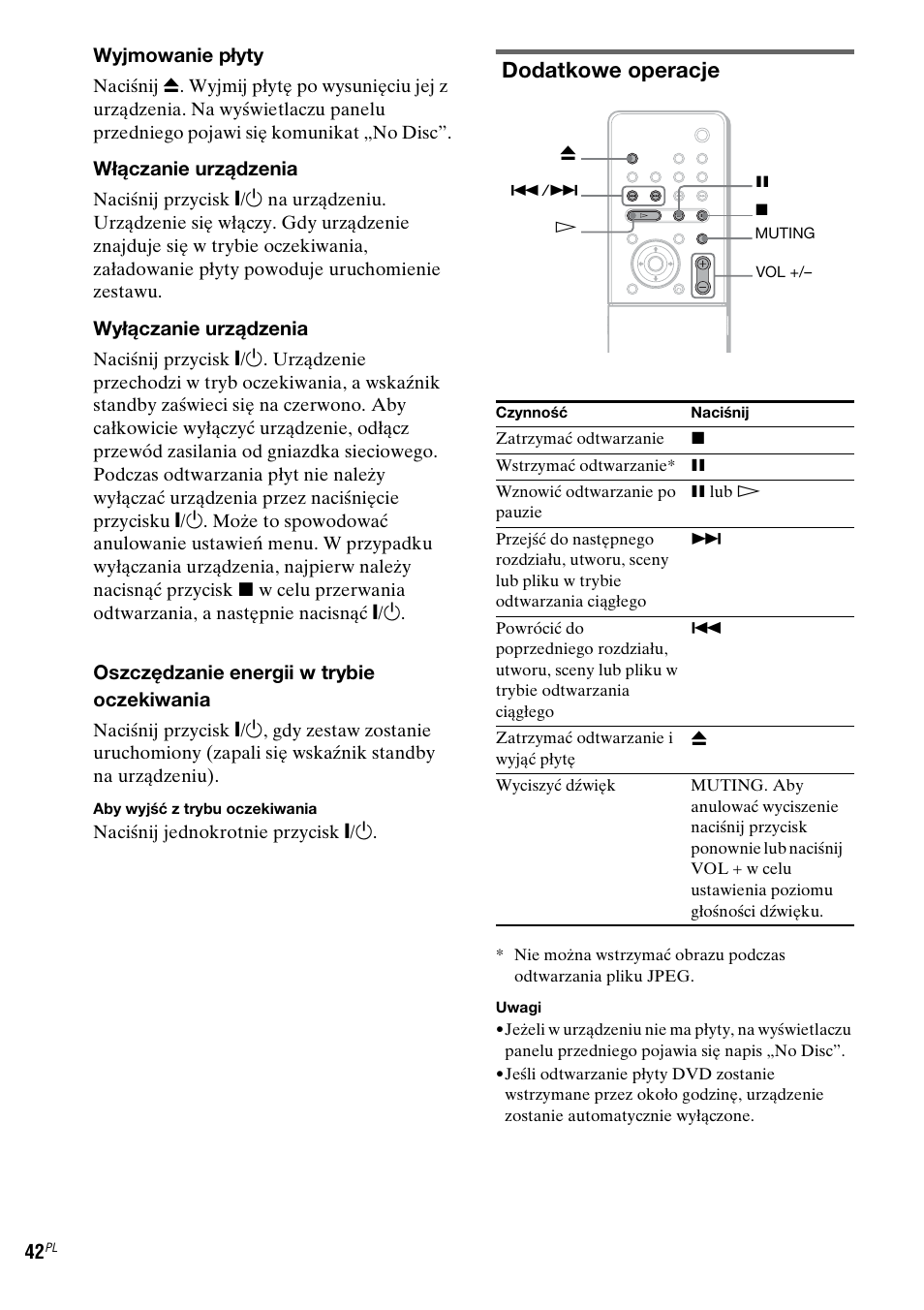 Dodatkowe operacje | Sony DAV-LF1 User Manual | Page 400 / 488