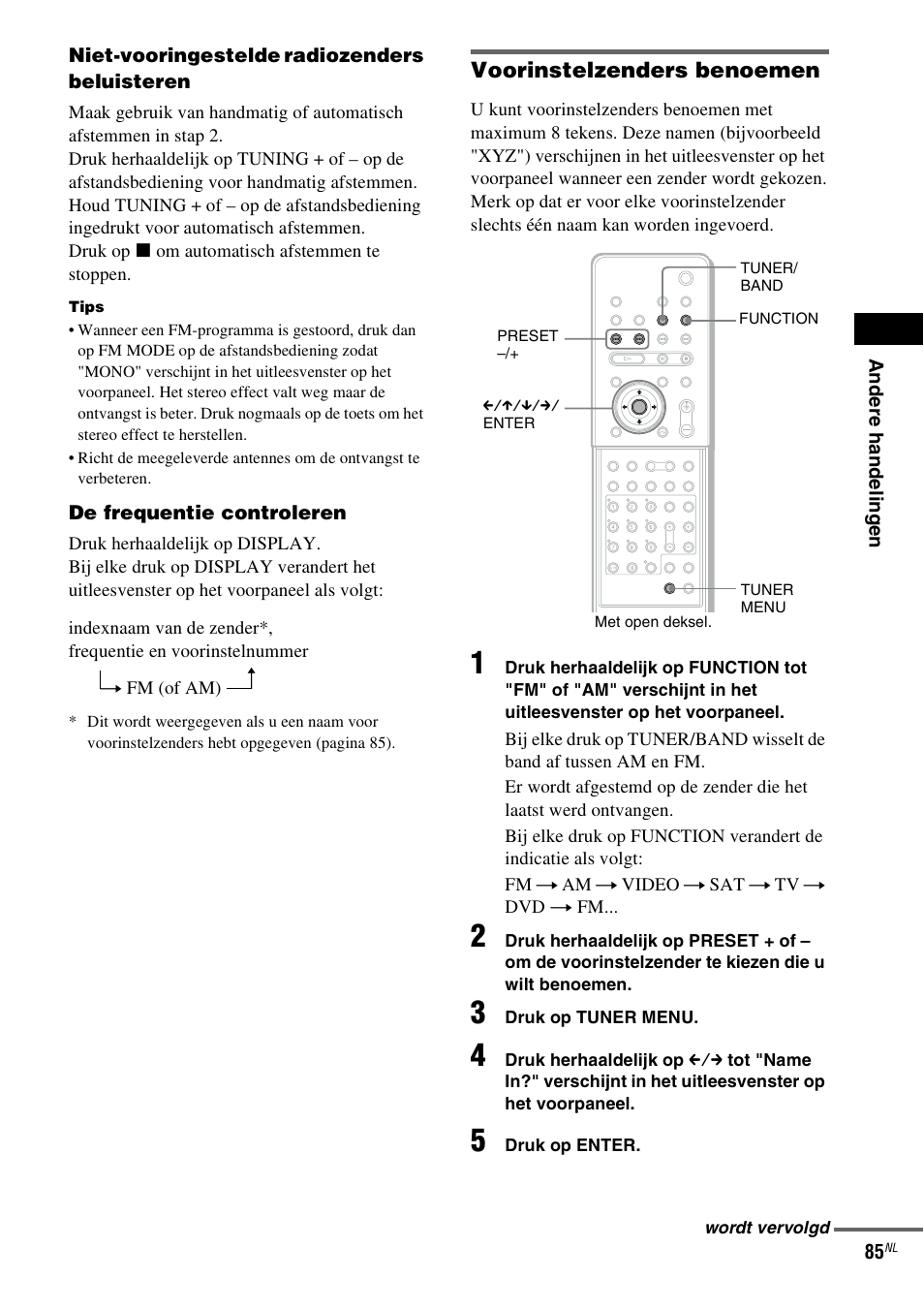 Sony DAV-LF1 User Manual | Page 85 / 488