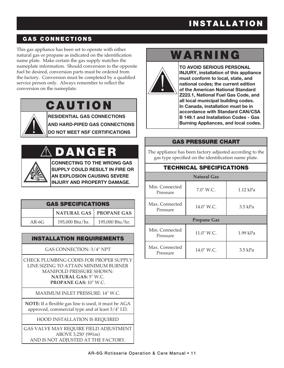 Alto-Shaam AR-6G User Manual | Page 13 / 34