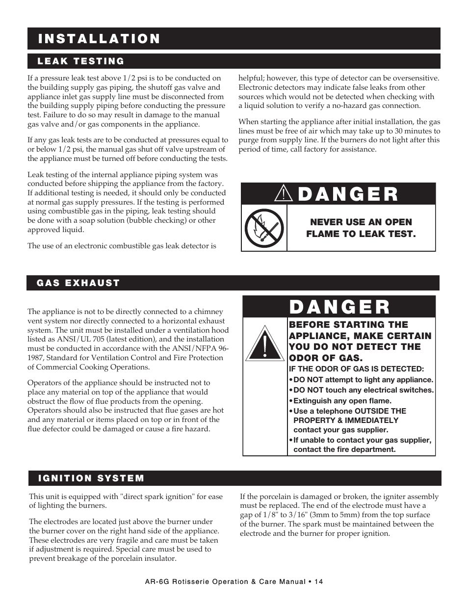 Alto-Shaam AR-6G User Manual | Page 16 / 34