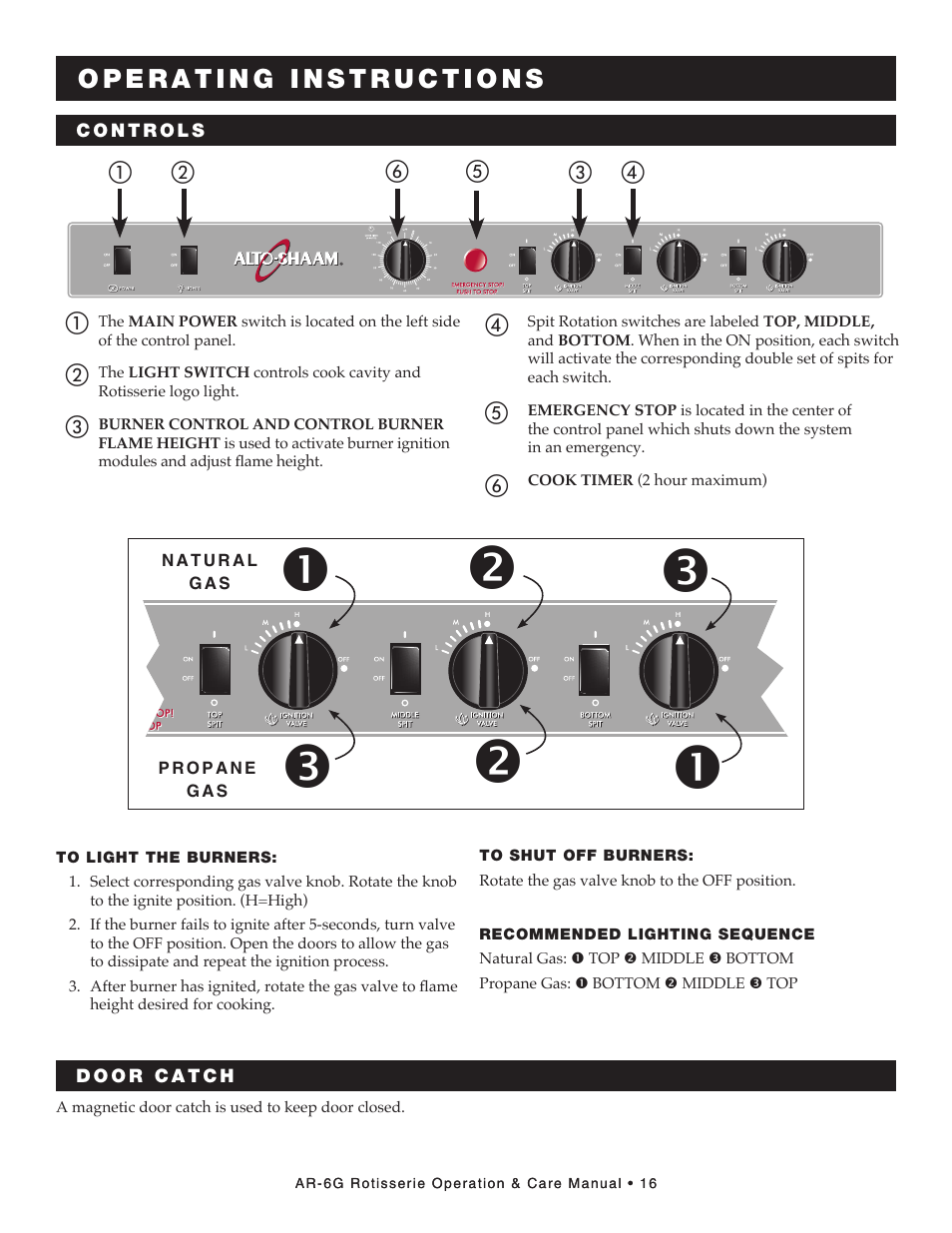Alto-Shaam AR-6G User Manual | Page 18 / 34