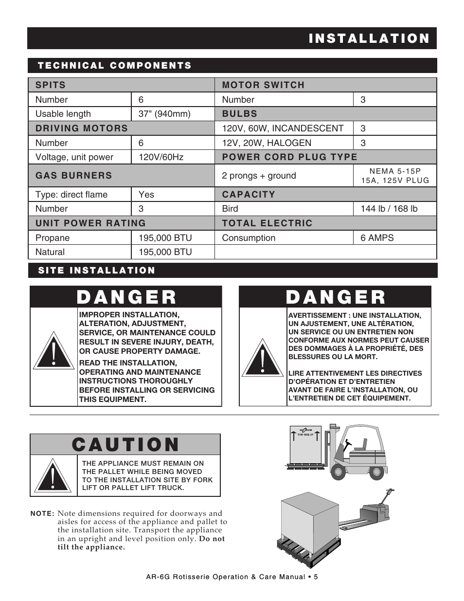 Alto-Shaam AR-6G User Manual | Page 7 / 34