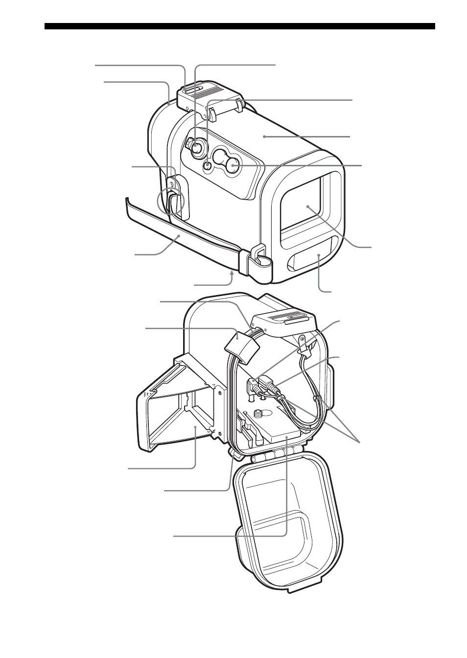 Onderdelen en bedieningsorganen | Sony SPK-HC User Manual | Page 108 / 292