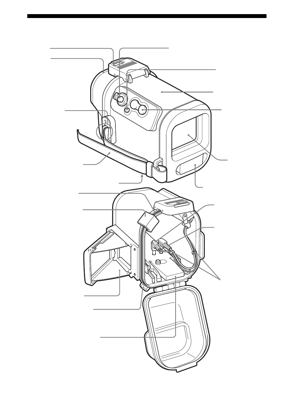 Identificazione delle parti e dei comandi | Sony SPK-HC User Manual | Page 152 / 292