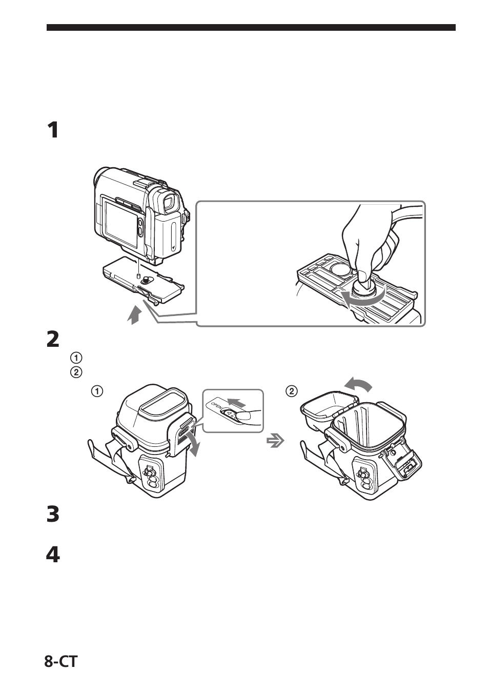 安裝攝像機 | Sony SPK-HC User Manual | Page 206 / 292