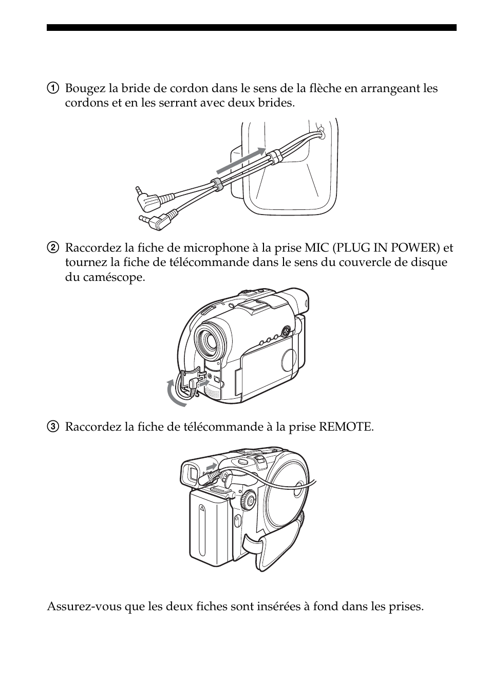 Préparation (suite) | Sony SPK-HC User Manual | Page 32 / 292