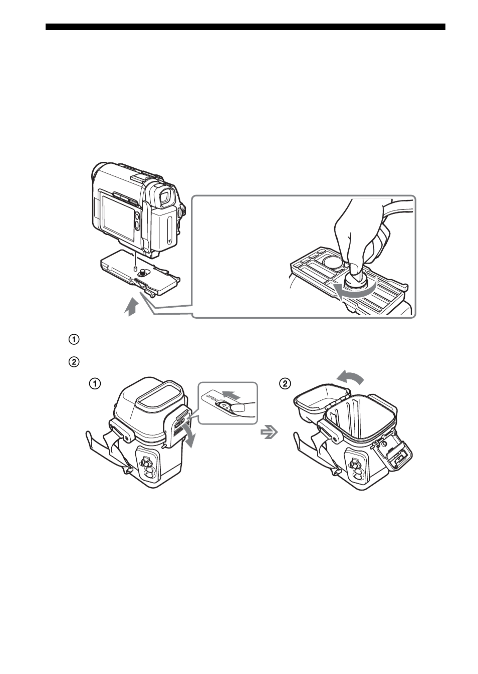 Installeren van de videocamera/recorder | Sony SPK-HC User Manual | Page 96 / 292