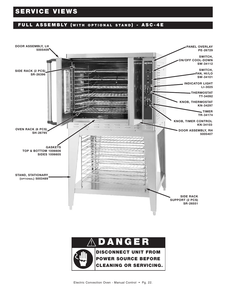 A s c - 4 e | Alto-Shaam ASC-2E User Manual | Page 23 / 33