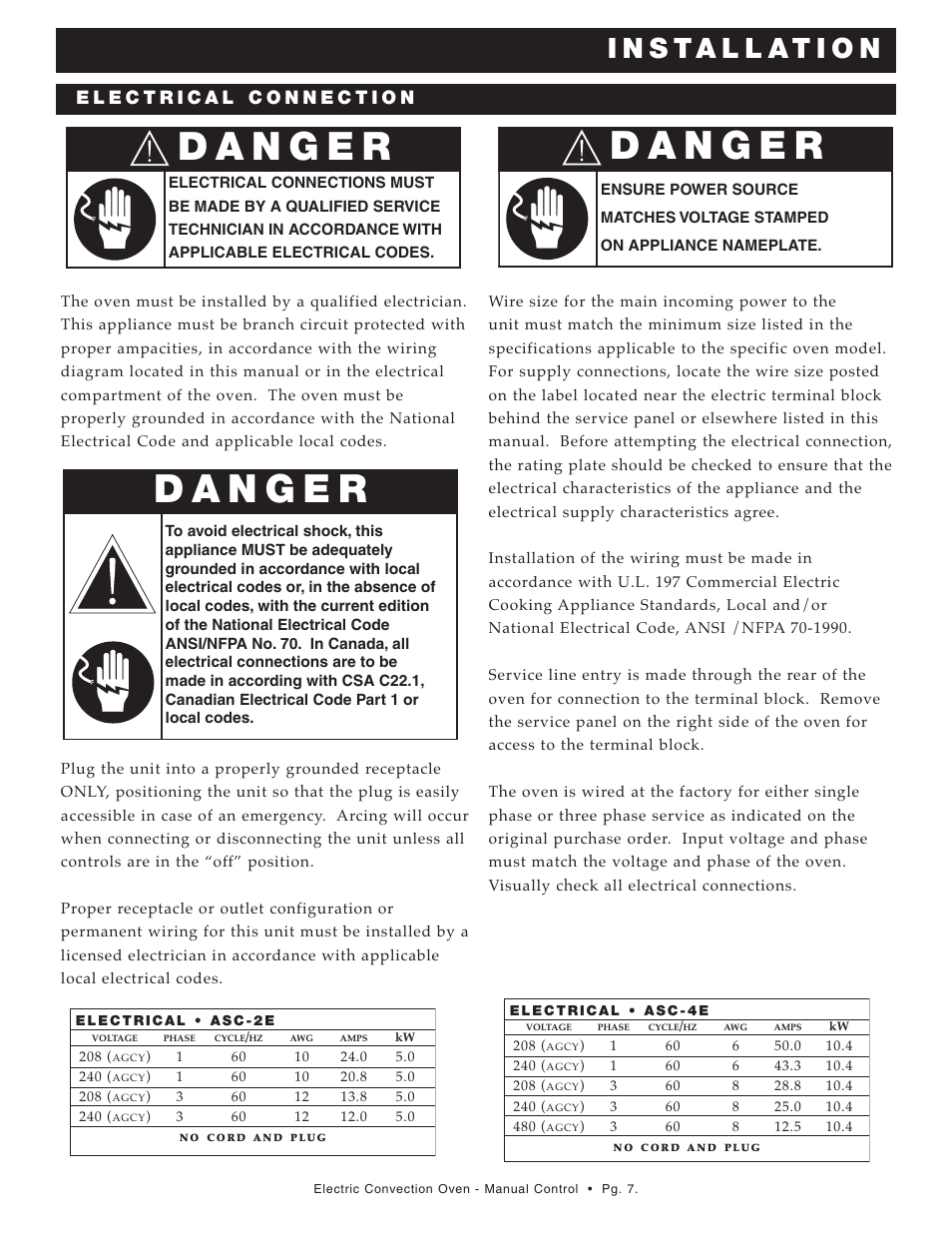Alto-Shaam ASC-2E User Manual | Page 8 / 33