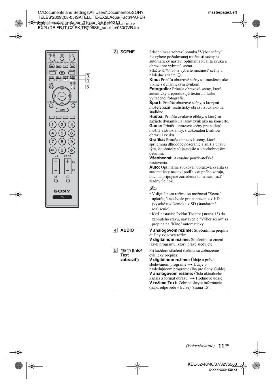 Sony KDL-37W5810 User Manual | Page 143 / 186