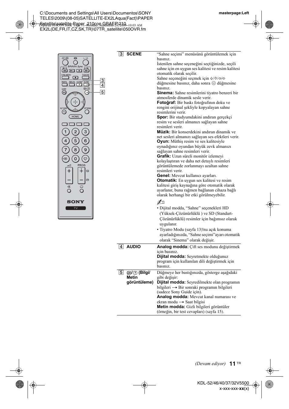 Sony KDL-37W5810 User Manual | Page 169 / 186