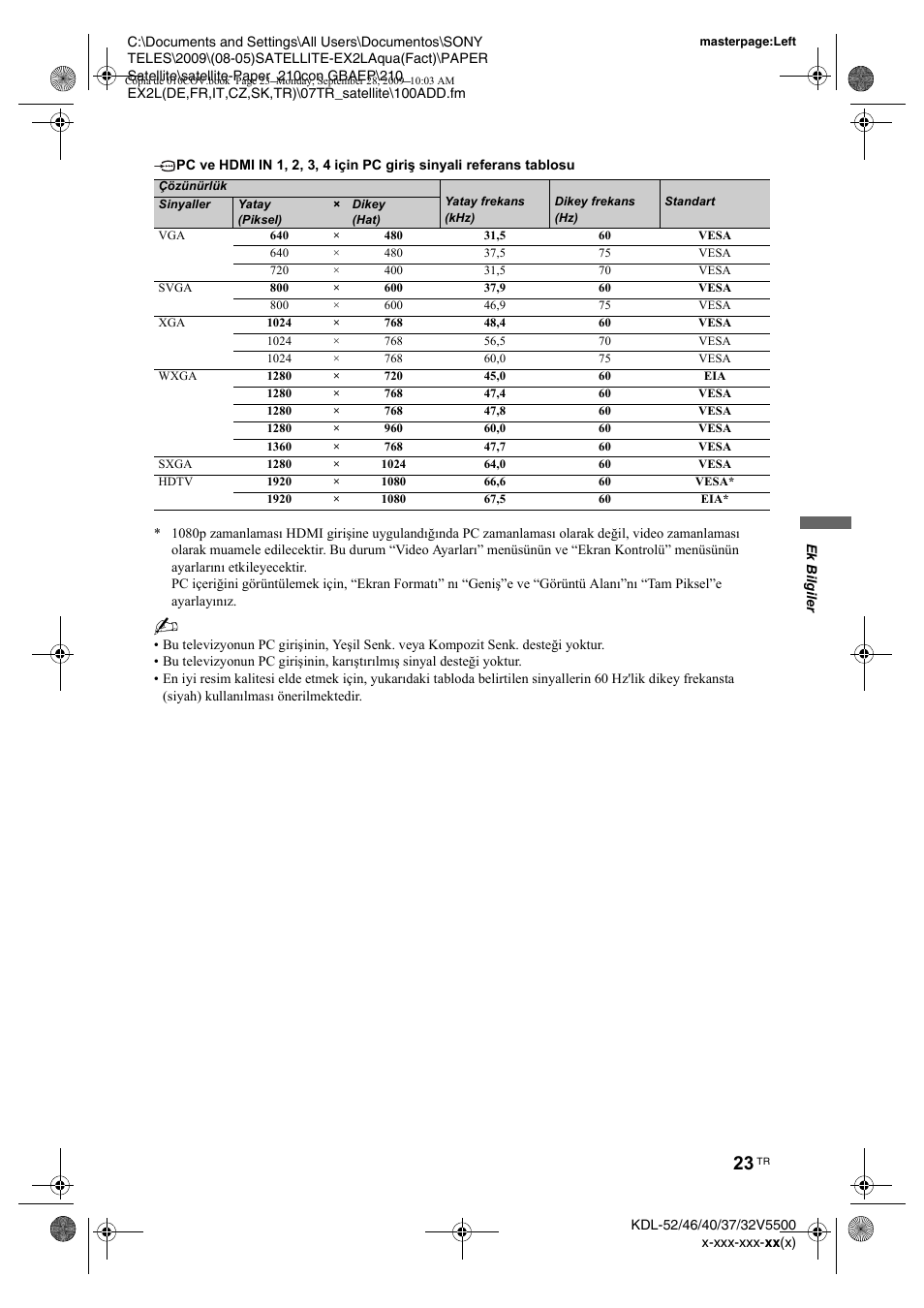Sony KDL-37W5810 User Manual | Page 181 / 186