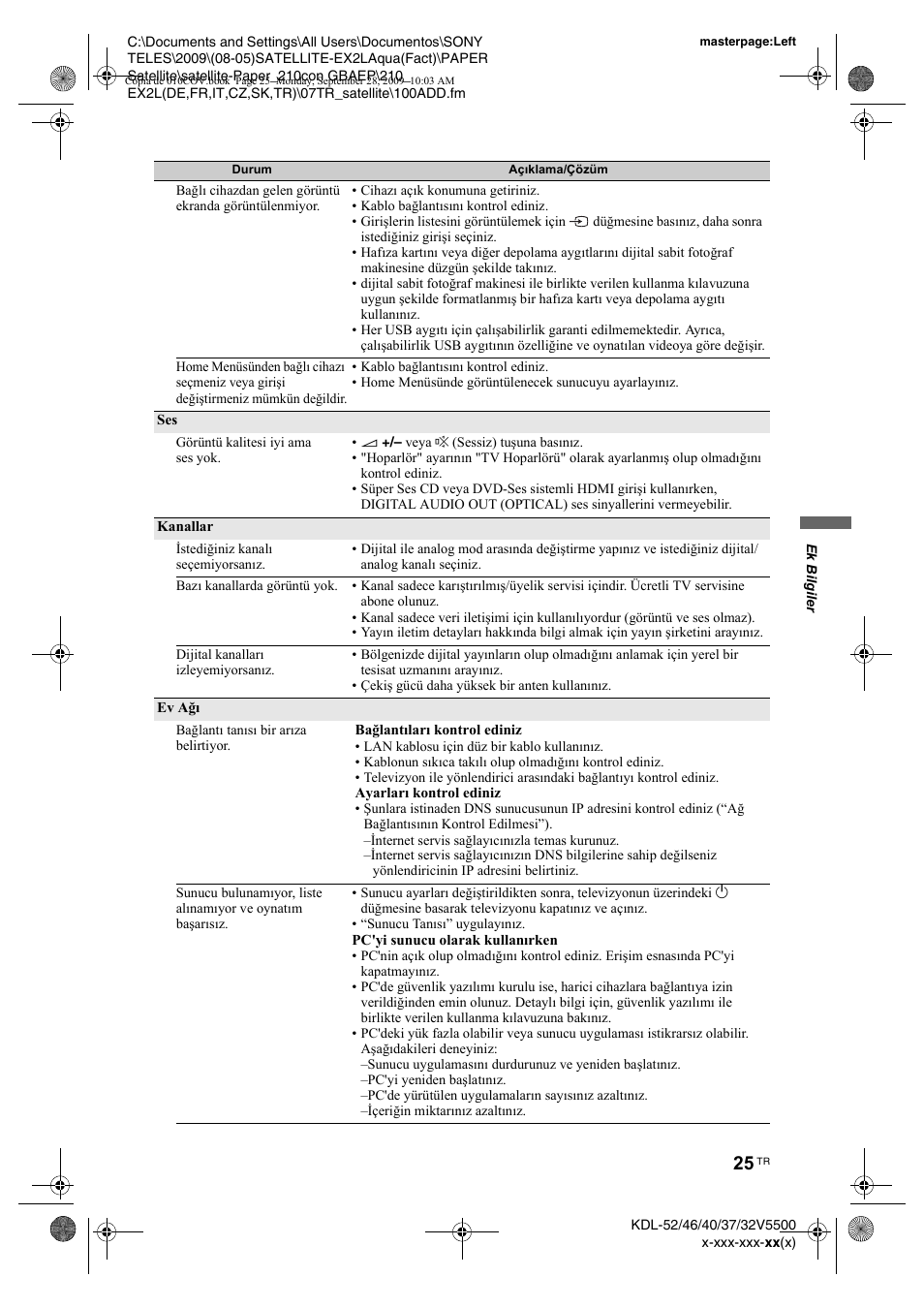Sony KDL-37W5810 User Manual | Page 183 / 186