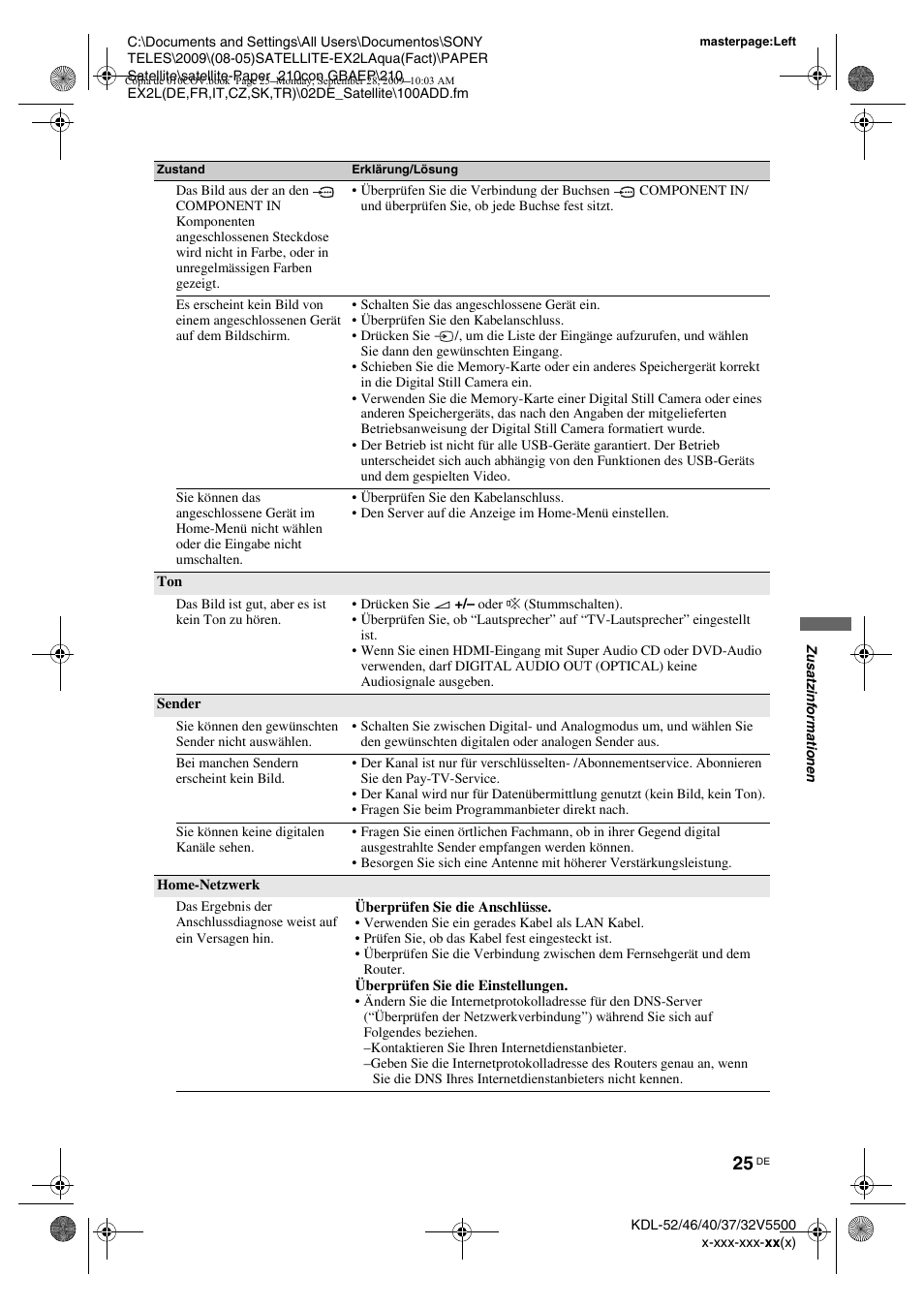 Sony KDL-37W5810 User Manual | Page 51 / 186