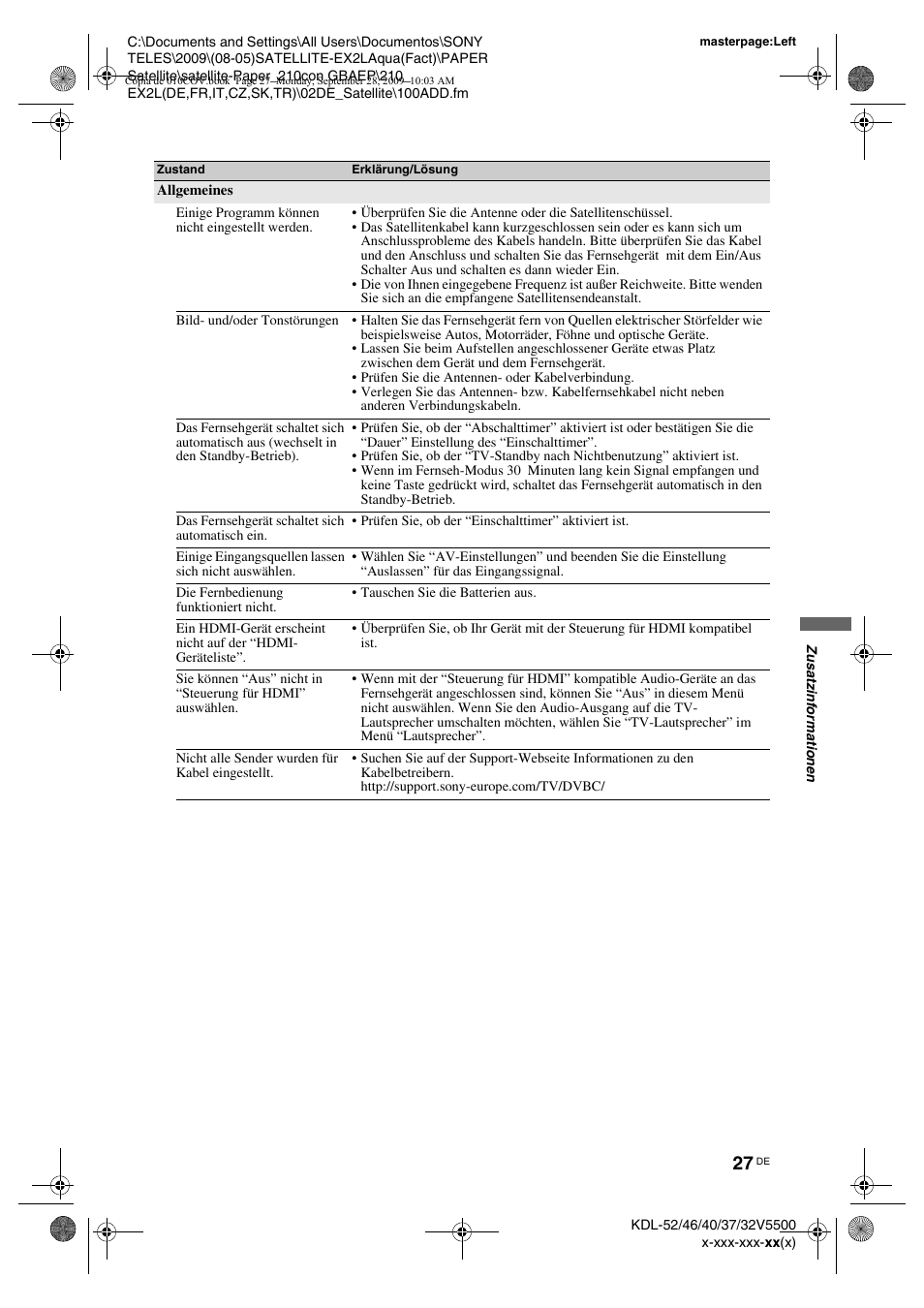 Sony KDL-37W5810 User Manual | Page 53 / 186