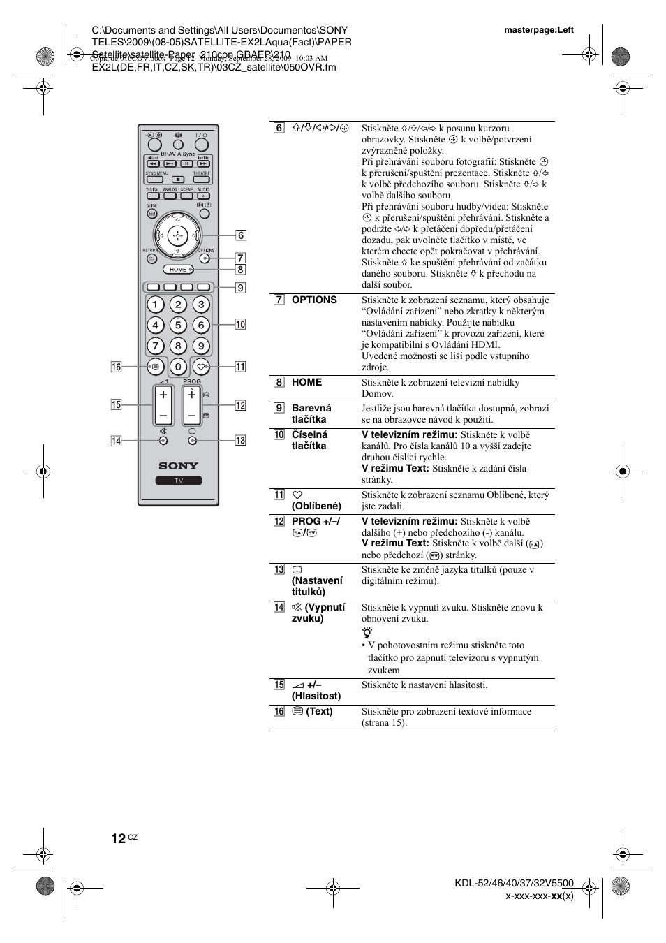 Sony KDL-37W5810 User Manual | Page 64 / 186