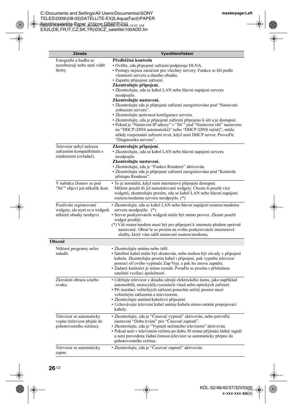 Sony KDL-37W5810 User Manual | Page 78 / 186