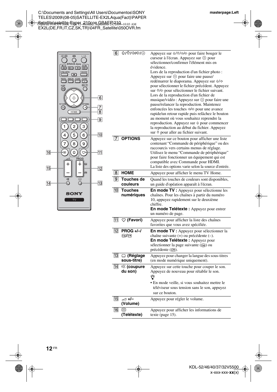 Sony KDL-37W5810 User Manual | Page 90 / 186