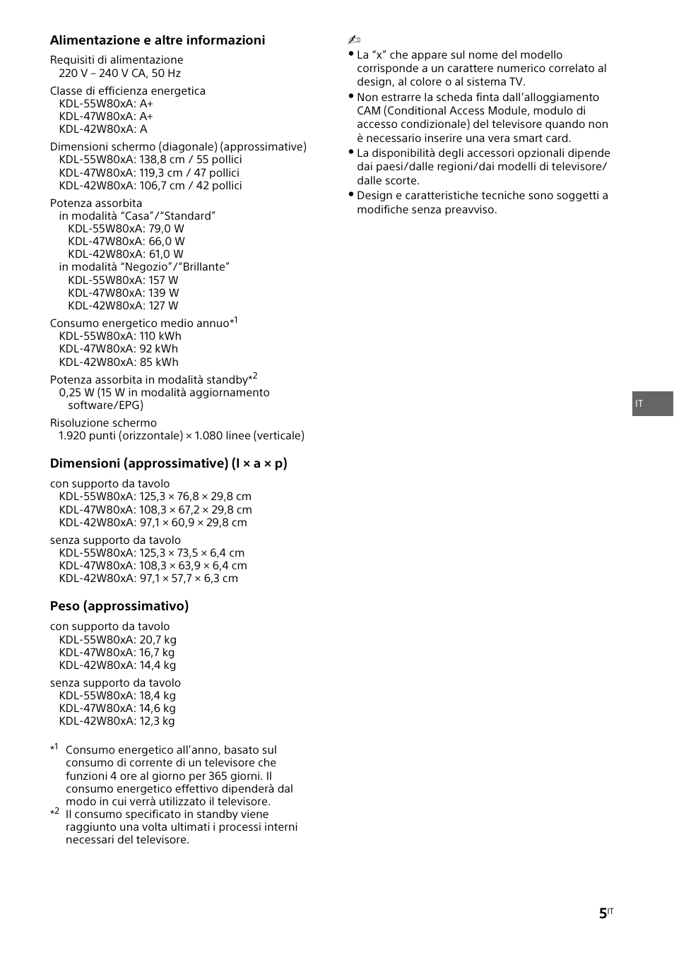 Sony KDL-42W805A User Manual | Page 29 / 92