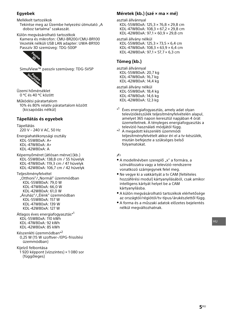 Sony KDL-42W805A User Manual | Page 63 / 92