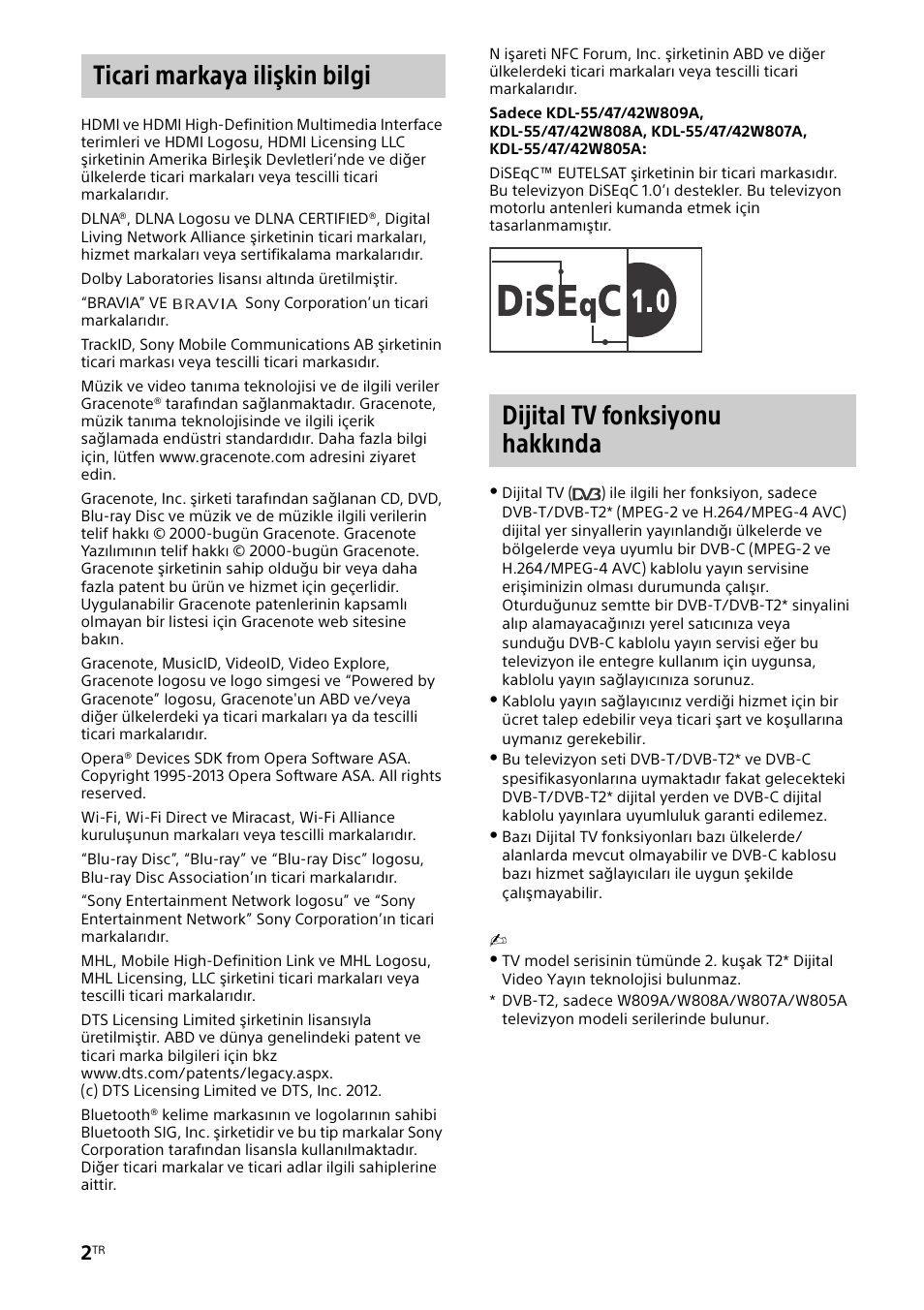 Sony KDL-42W805A User Manual | Page 78 / 92