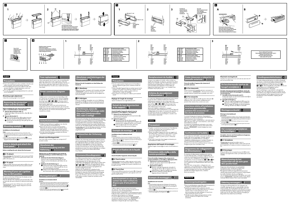 Sony CDX-DAB500U User Manual | Page 2 / 2
