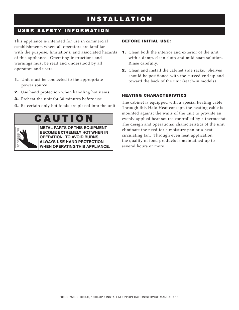 Alto-Shaam 1000-S User Manual | Page 14 / 45