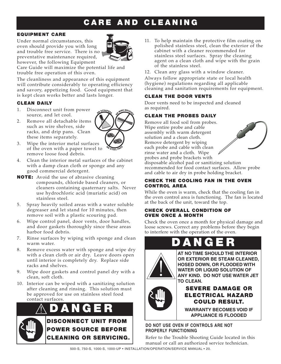 Alto-Shaam 1000-S User Manual | Page 21 / 45