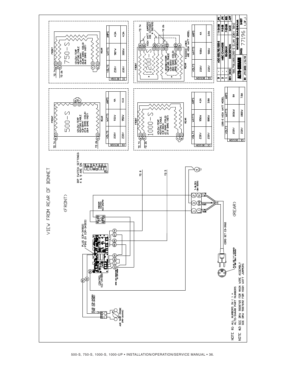Alto-Shaam 1000-S User Manual | Page 37 / 45