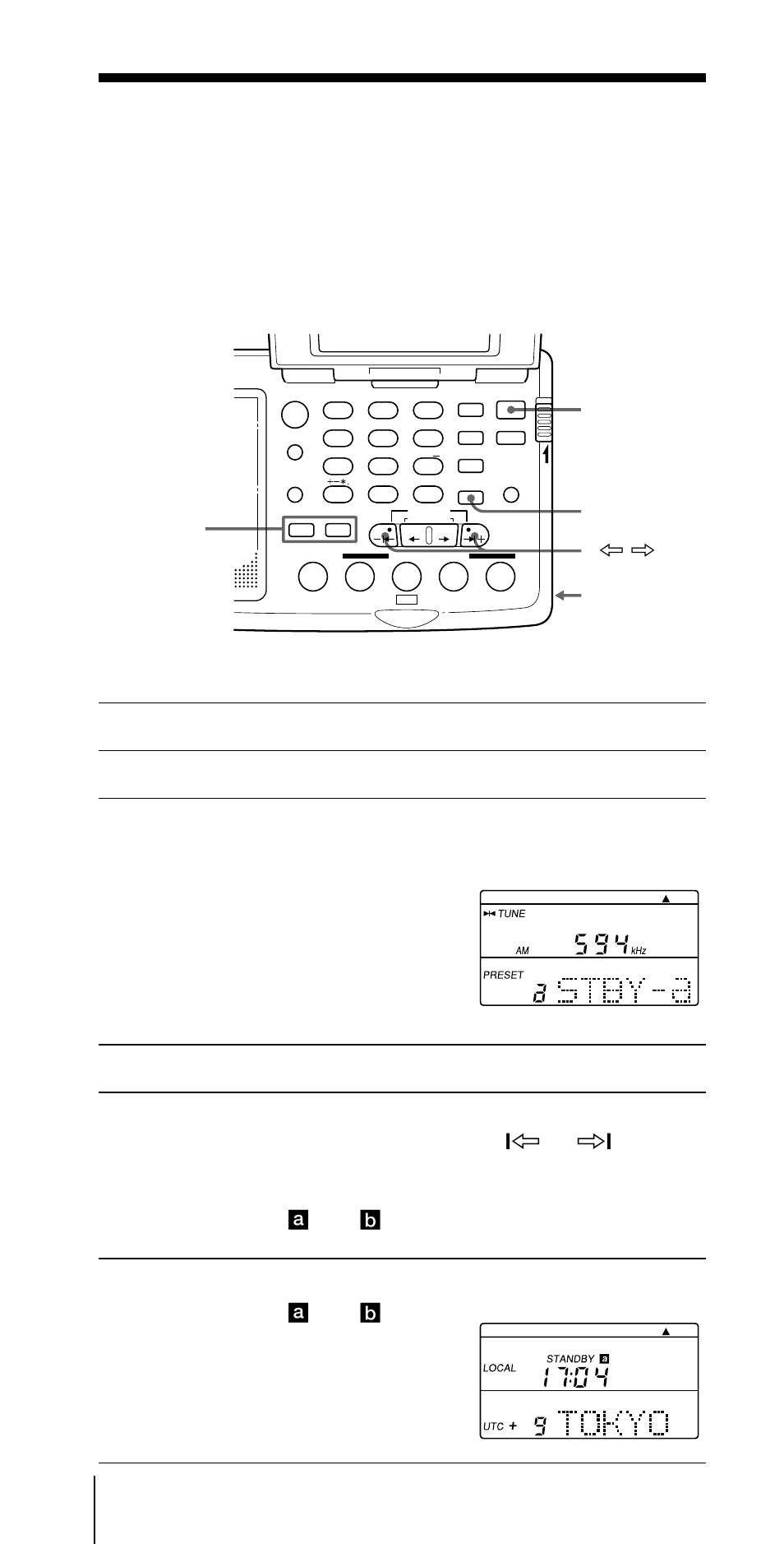 Utilização do temporizador, Despertar com rádio ou buzzer — função de espera, Sintonize a estação que quer programar | Ajuste o vol como pretender, Carregue em power on/off para desligar o rádio, Outras operações | Sony ICF-SW07 User Manual | Page 138 / 252