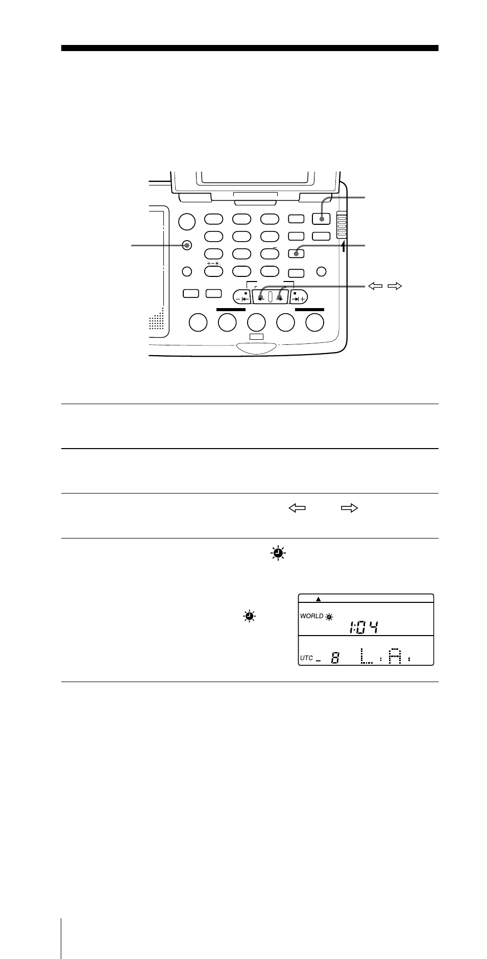 Ermitteln der uhrzeit einer anderen zeitzone, Zeitzone, Einstellen der uhr (fortsetzung) | Vorbereitungen, Power on/off dst local/ world | Sony ICF-SW07 User Manual | Page 14 / 252