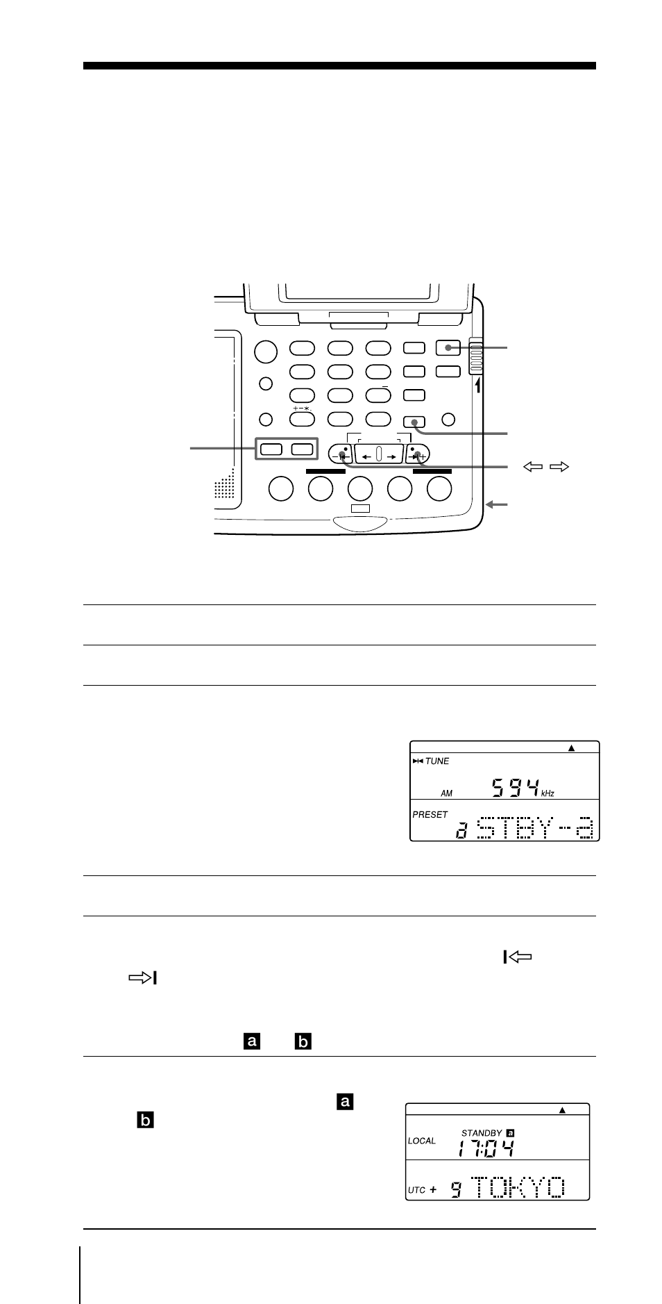 Uso del timer, Regolare vol nel modo desiderato, Premere power on/off per spegnere la radio | Operazioni supplementari | Sony ICF-SW07 User Manual | Page 238 / 252