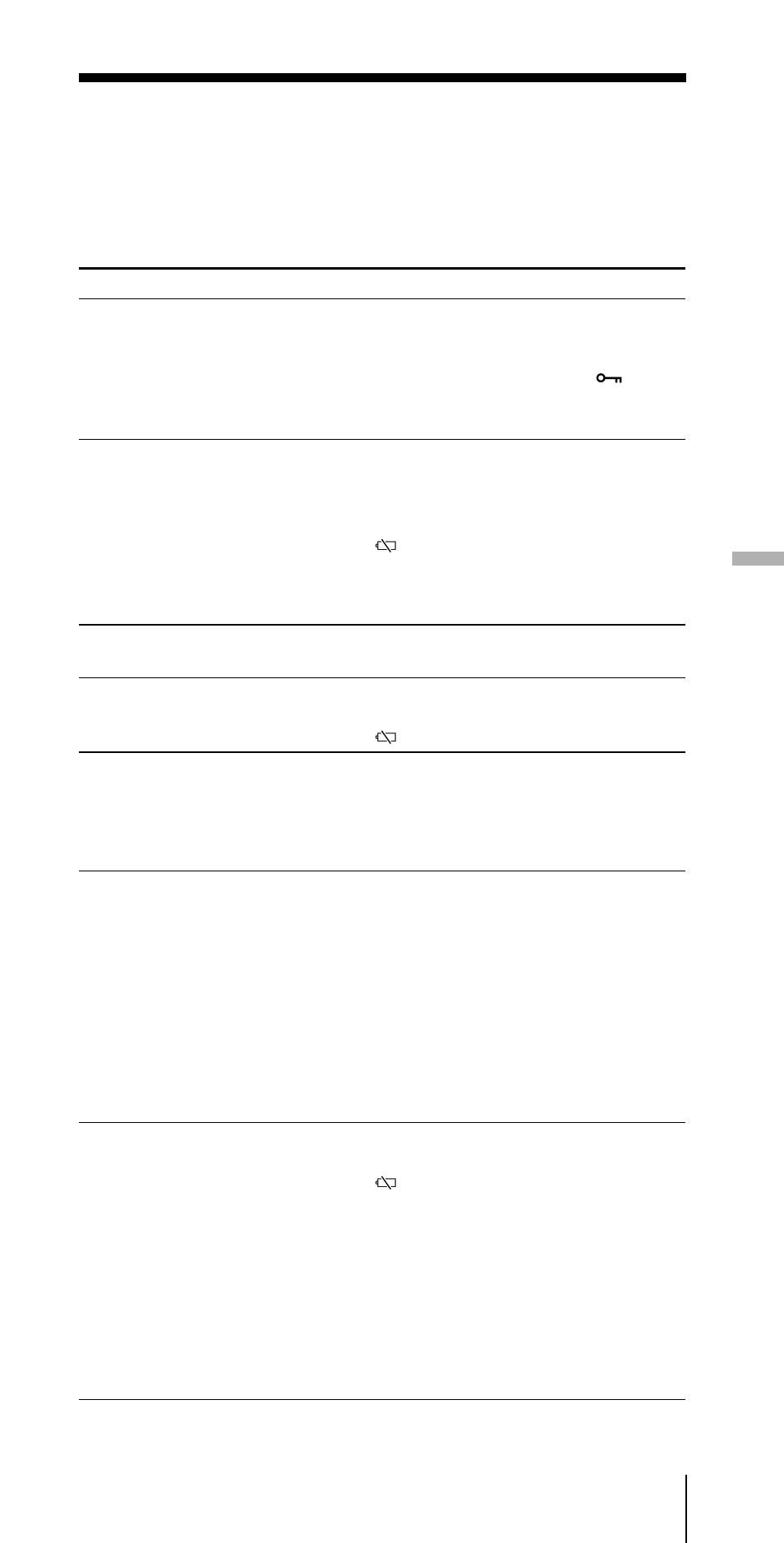 Guida alla soluzione dei problemi, Caratteristiche tecniche, Informazioni supplementari | Sony ICF-SW07 User Manual | Page 247 / 252
