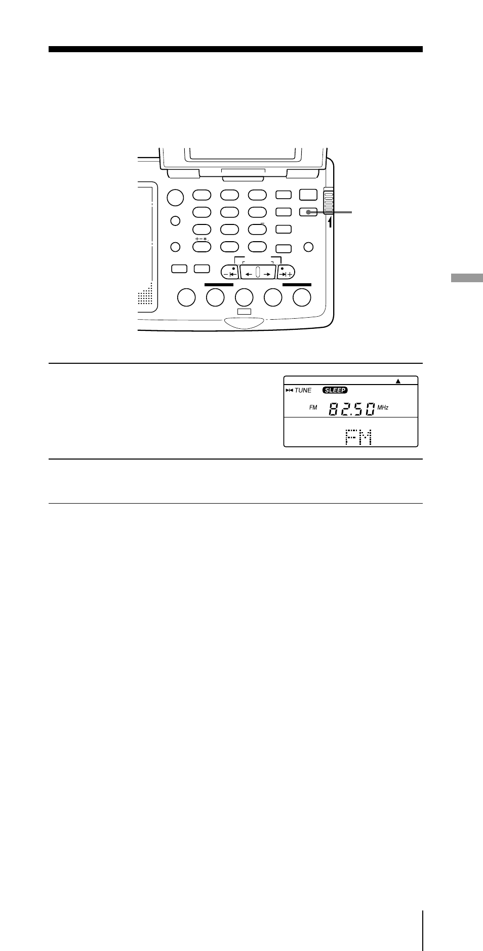 Automatisches abschalten des radios — sleep-timer, Sleep-timer, Verwendung der hold-funktion | Drücken sie sleep, Stimmen sie auf den gewünschten sender ab, Sonstige funktionen, Sleep | Sony ICF-SW07 User Manual | Page 41 / 252