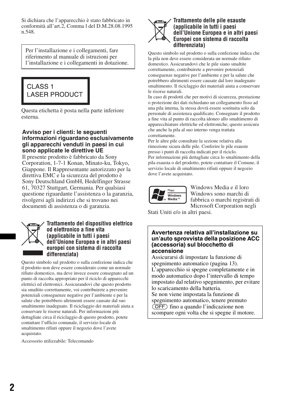 Sony CDX-GT383A User Manual | Page 62 / 104