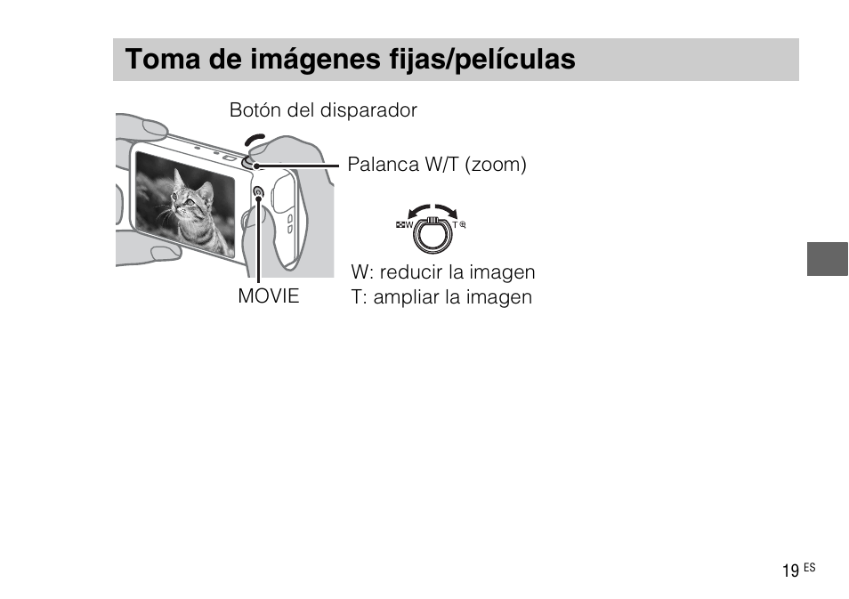 Toma de imágenes fijas/películas | Sony DSC-WX220 User Manual | Page 121 / 499