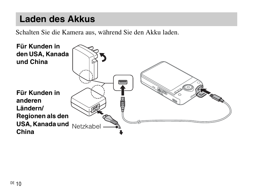 Laden des akkus | Sony DSC-WX220 User Manual | Page 178 / 499