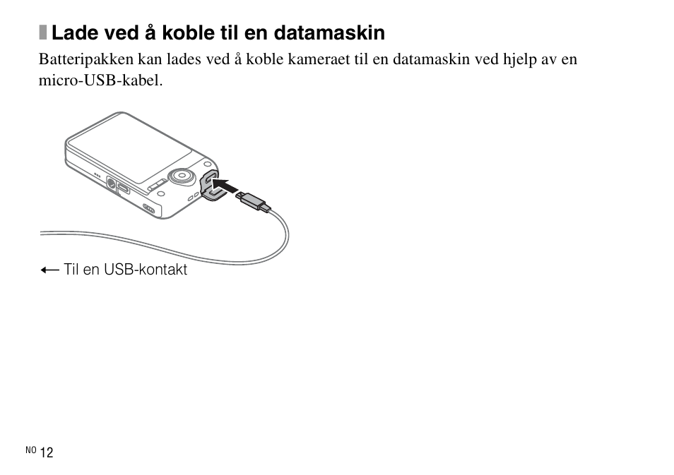 Xlade ved å koble til en datamaskin | Sony DSC-WX220 User Manual | Page 444 / 499