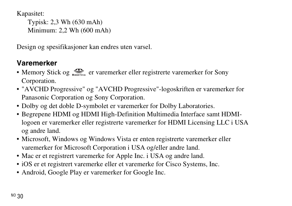 Sony DSC-WX220 User Manual | Page 462 / 499