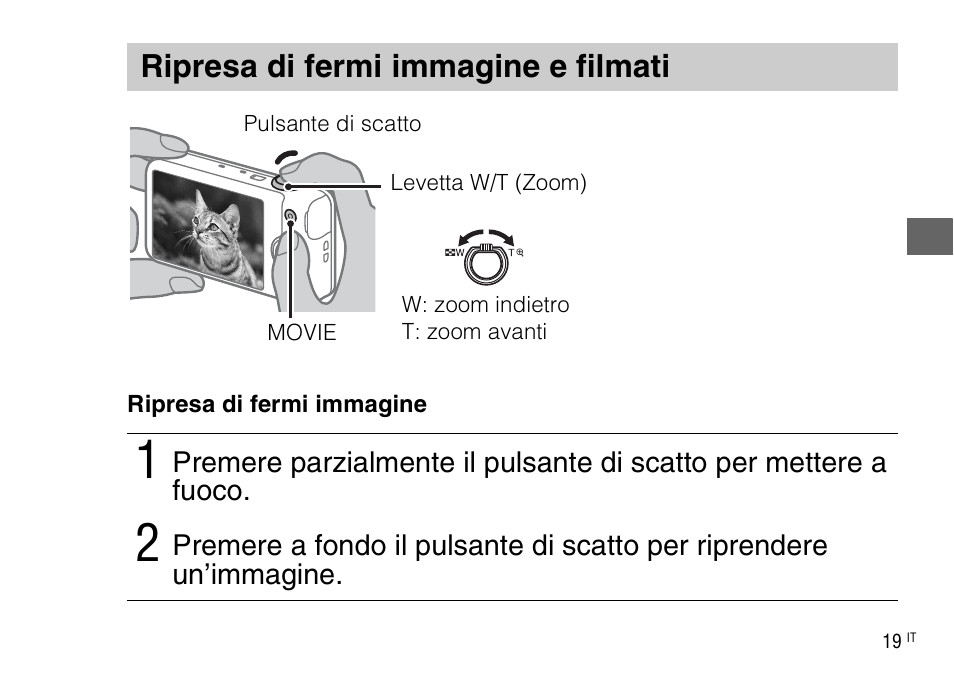 Ripresa di fermi immagine e filmati | Sony DSC-WX220 User Manual | Page 87 / 499