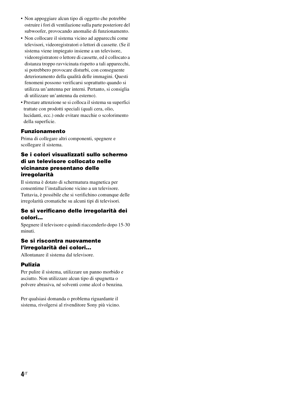 Sony HT-IS100 User Manual | Page 174 / 256
