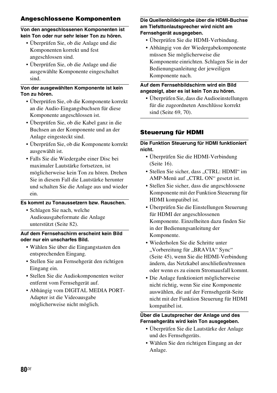 Sony HT-IS100 User Manual | Page 80 / 256