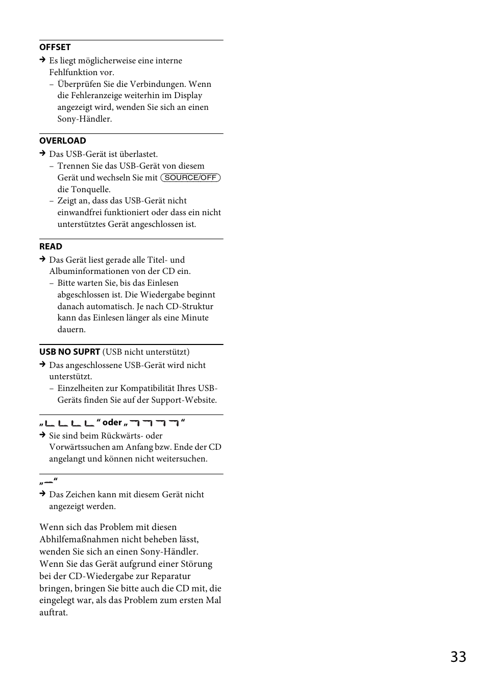 Sony CDX-GT565UV User Manual | Page 59 / 156