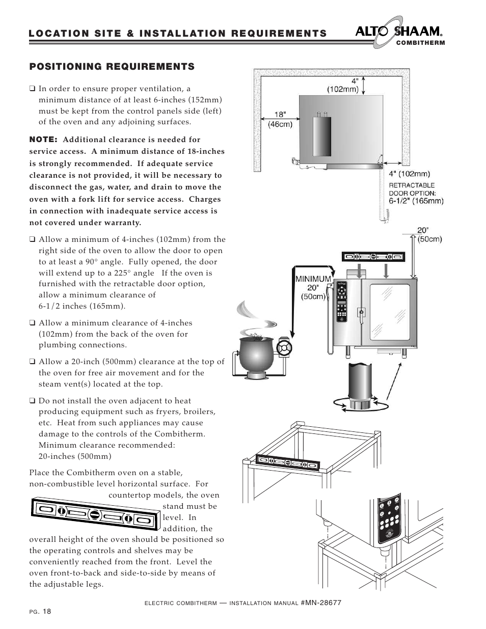 Alto-Shaam 10.18 User Manual | Page 20 / 36