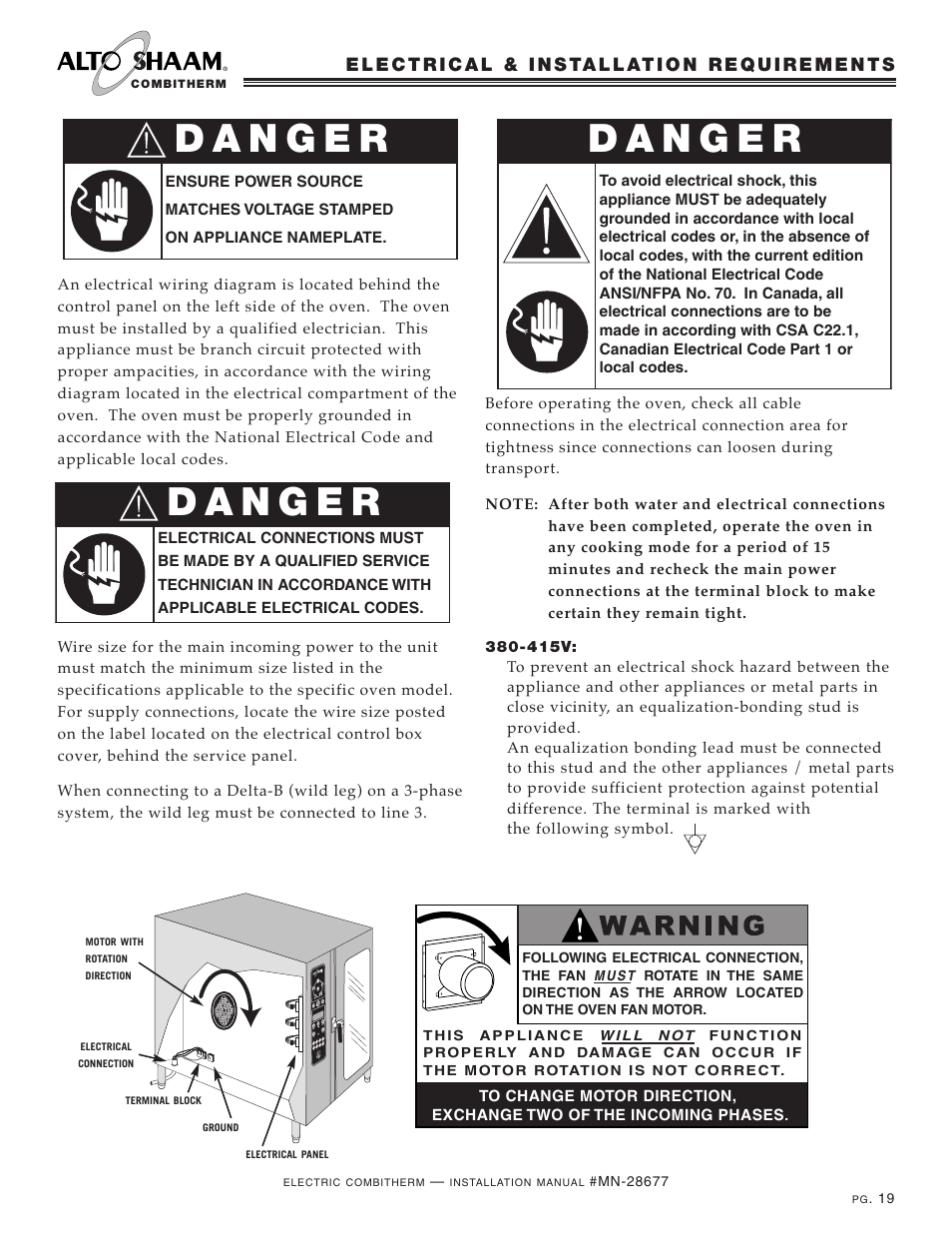 Alto-Shaam 10.18 User Manual | Page 21 / 36