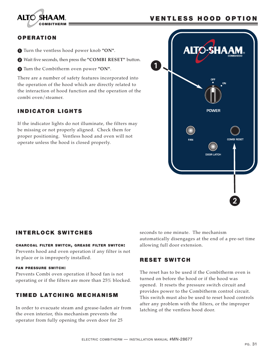 Alto-Shaam 10.18 User Manual | Page 33 / 36