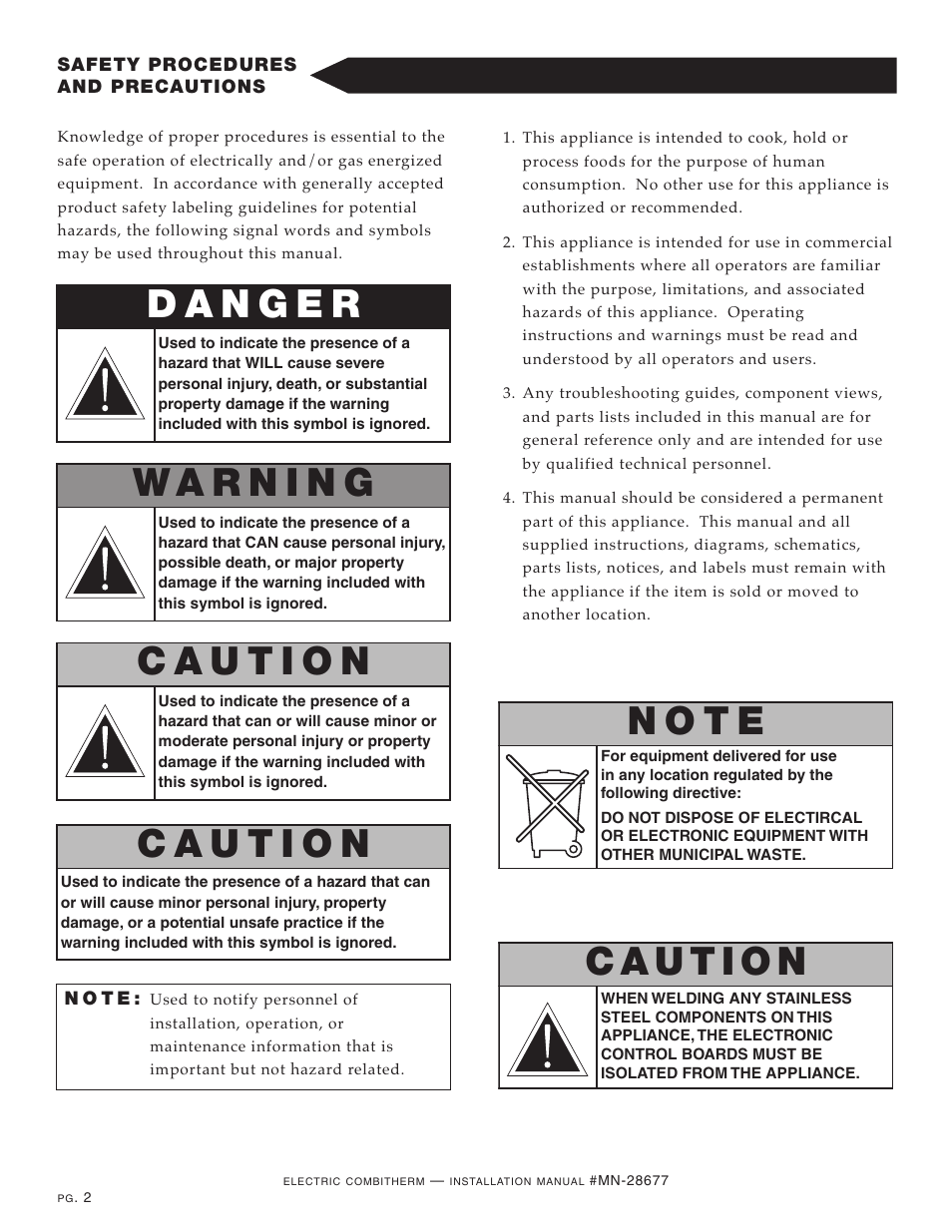 N o t e | Alto-Shaam 10.18 User Manual | Page 4 / 36